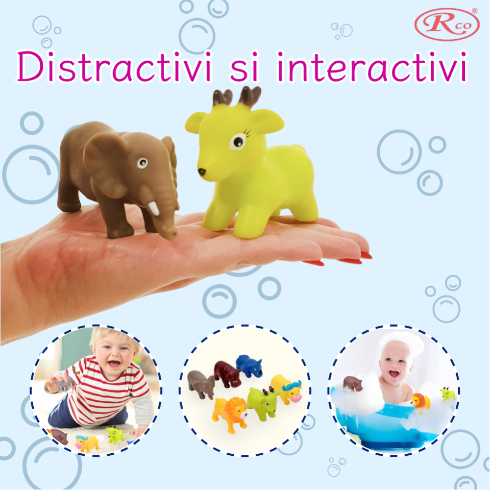 Set Jucarii Baie Animale
