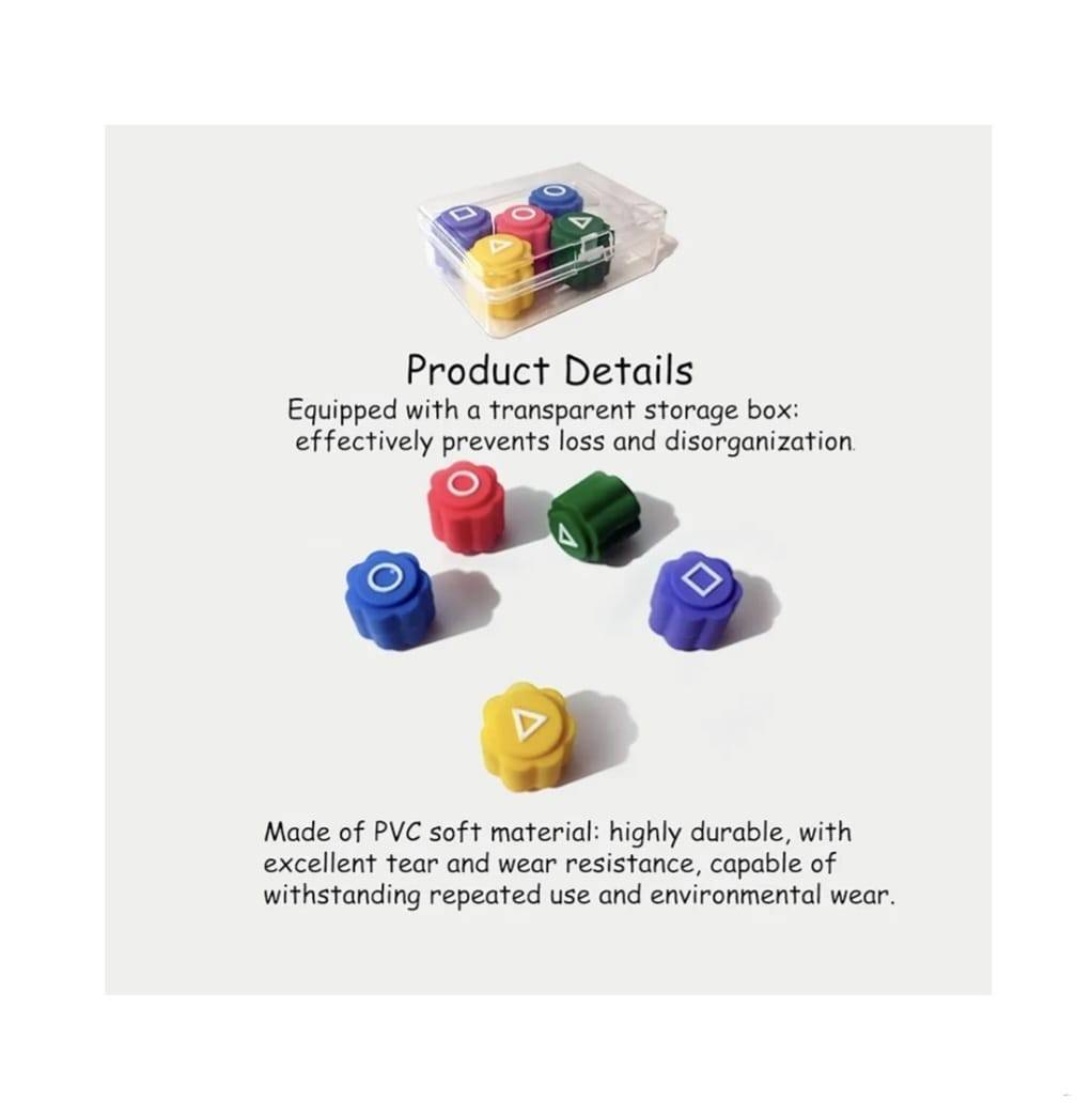 Set Gonggi-Joc Traditional Coreean Cu Pietricele Colorate, Squid Game