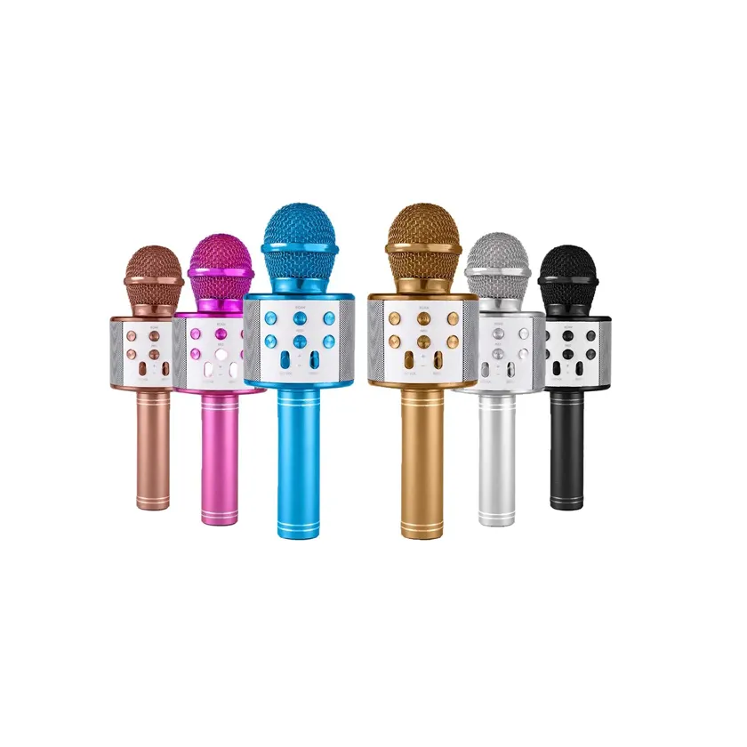 Microfon Wirelles Pentru Karaoke Cu Bluetooth