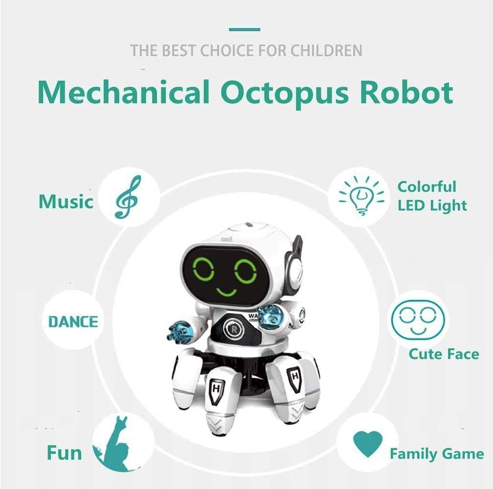Robot Interactiv Pentru Copii Cu Leduri