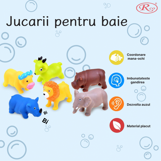 Set Jucarii Baie Animale