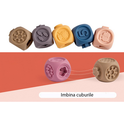 Set Jucarii Senzoriale-Dentitie-Baie Bebe