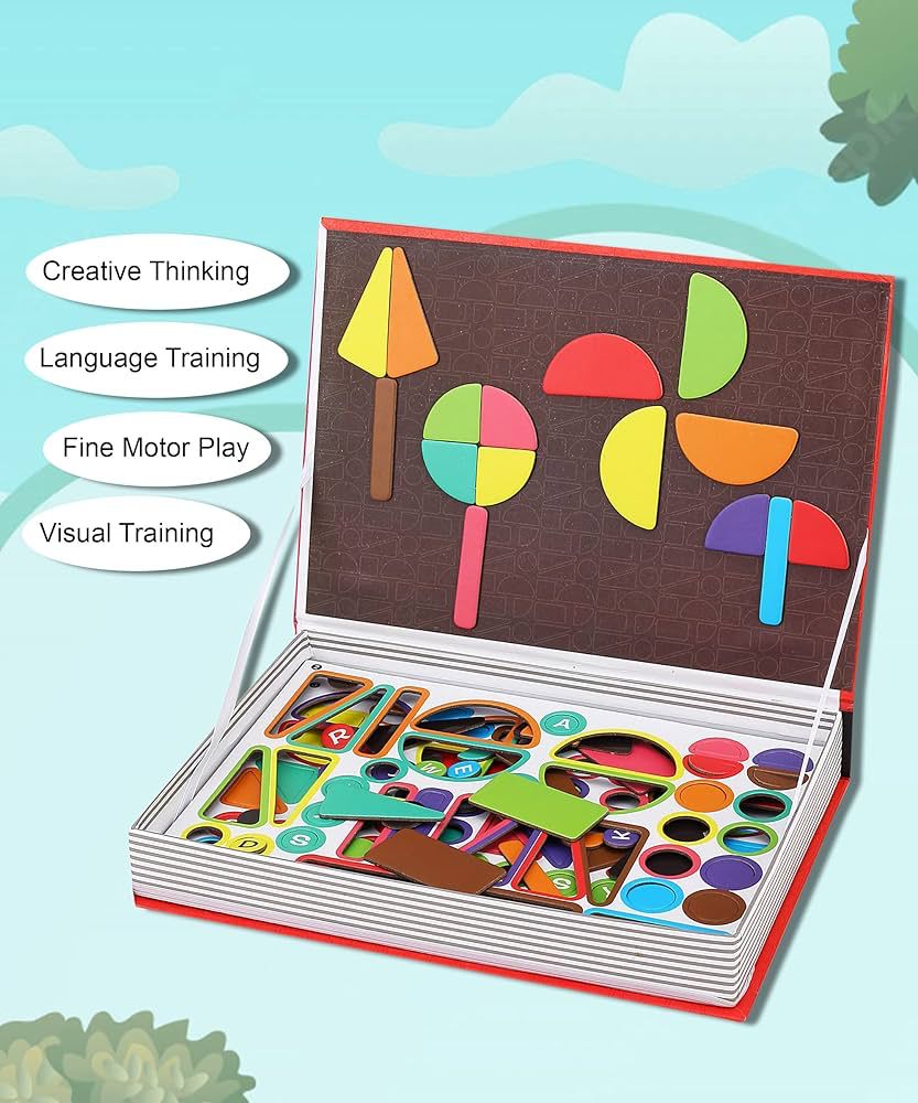 Carte Educativa Magnetica Cu Forme Geometrice