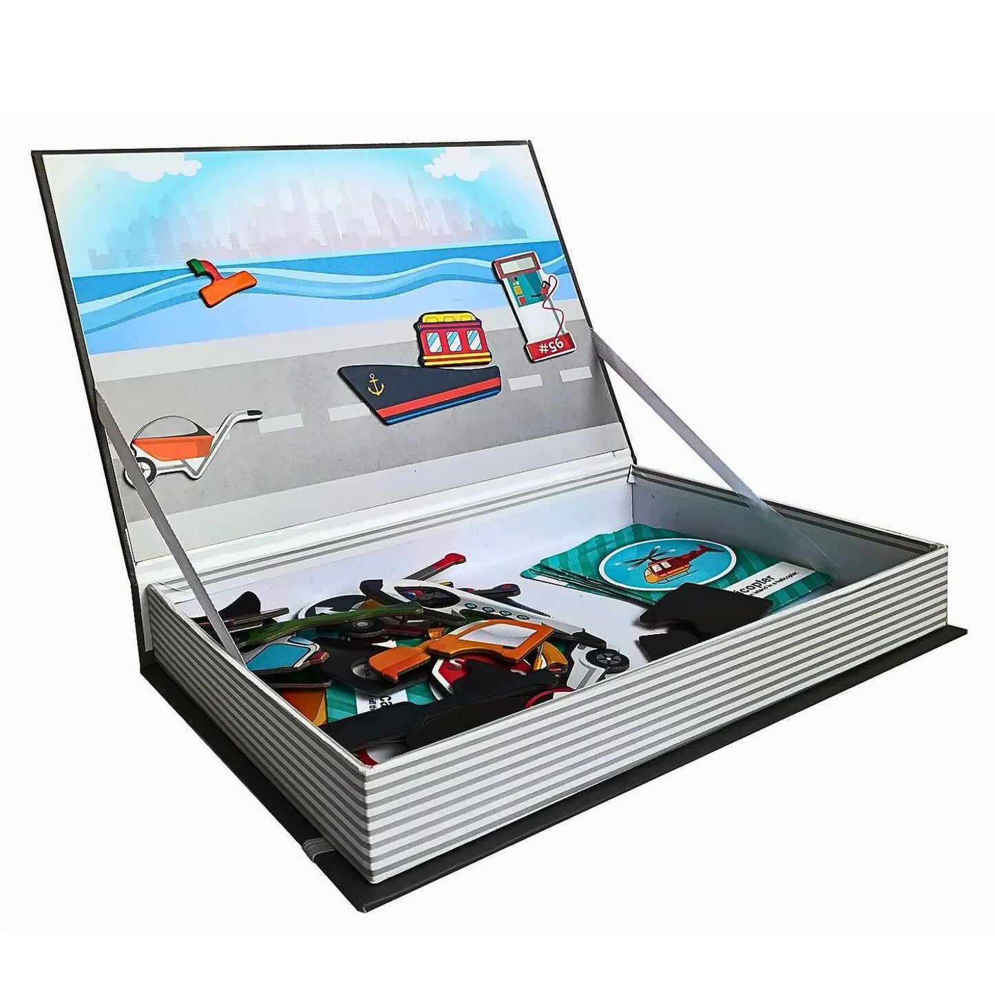 Carte Educativa Magnetica Cu Autovehicule