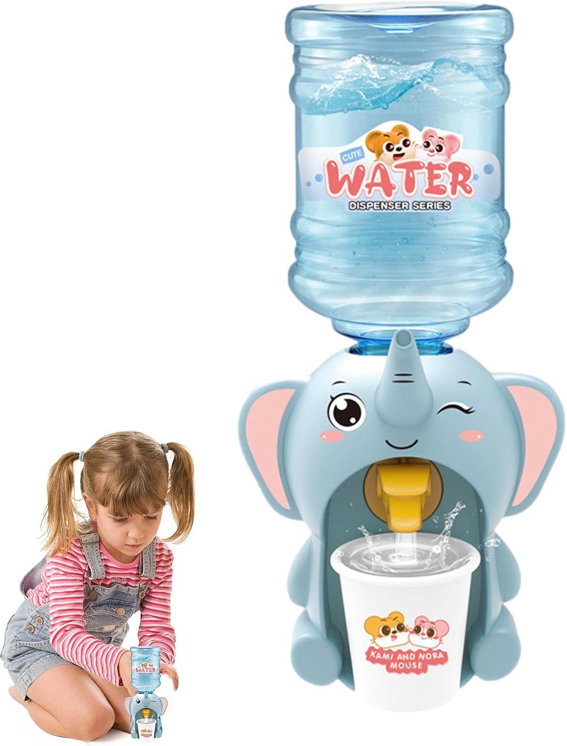 Dozator De Apa Pentru Copii Pentru Dezvoltare Motricitate Elefant