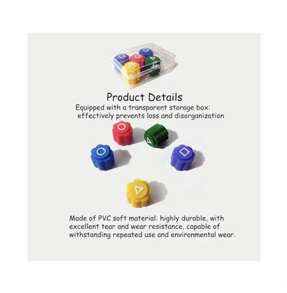 Set Gonggi-Joc Traditional Coreean Cu Pietricele Colorate, Squid Game
