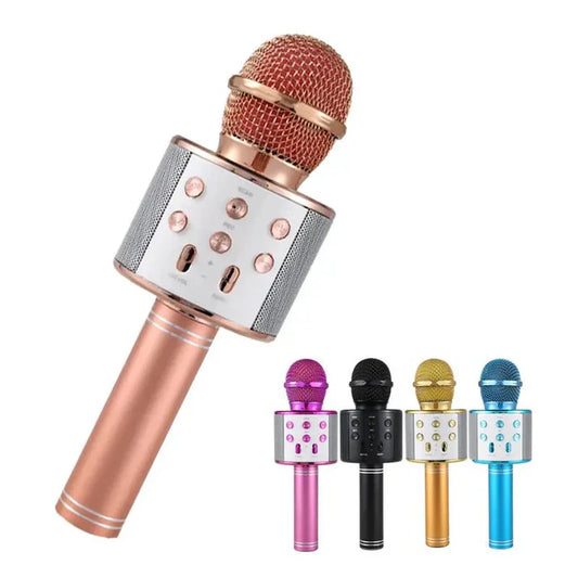 Microfon Wirelles Pentru Karaoke Cu Bluetooth