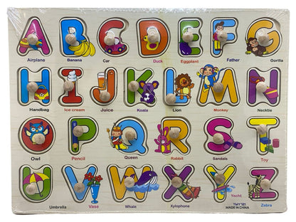 Puzzle De Lemn Educativ Litere