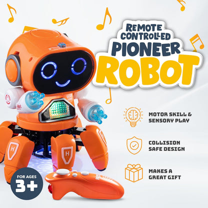Robot Interactiv Pentru Copii Cu Leduri