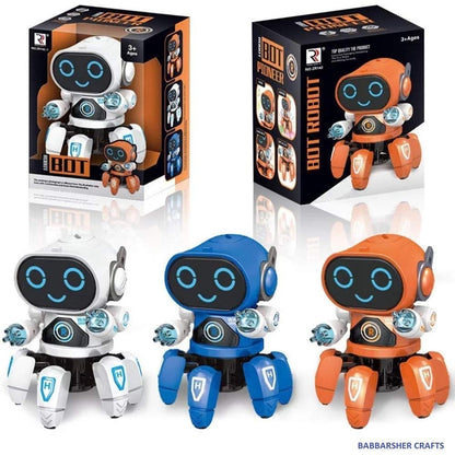 Robot Interactiv Pentru Copii Cu Leduri