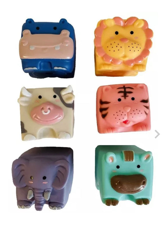 Jucarii Soft Building Blocks Animale